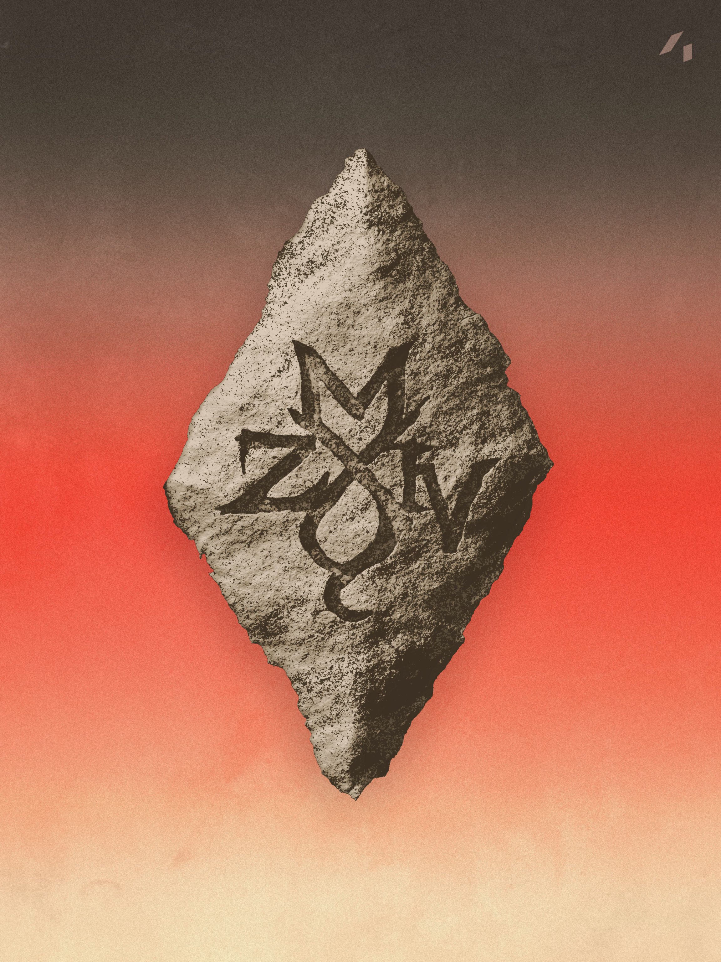 Stone of MZXIV graphic